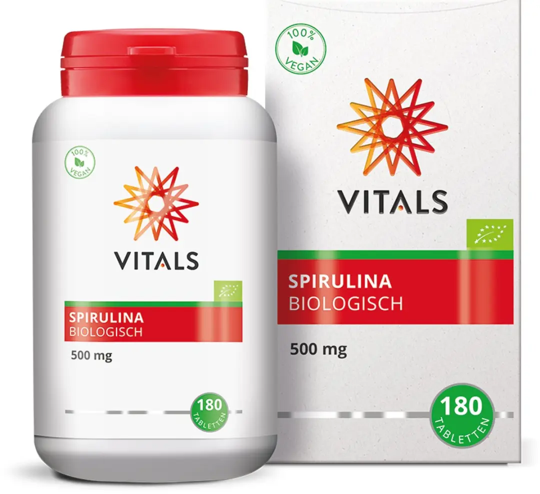 Vitals Spirulina Biologisch 500mg