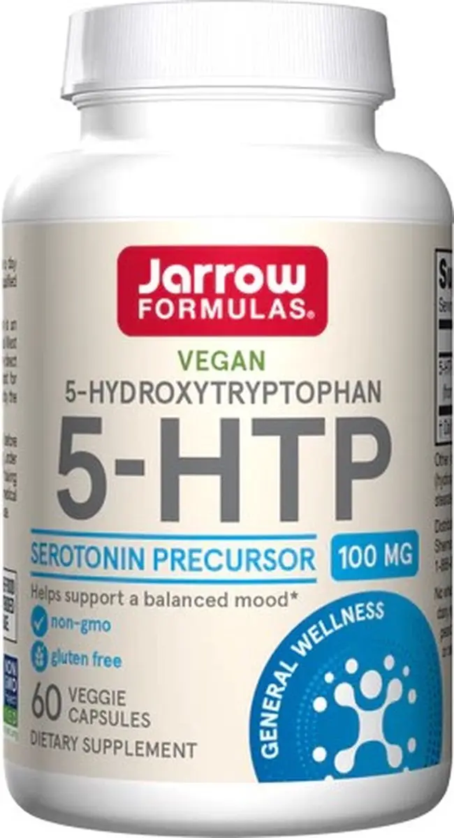 Jarrow Formulas 5-HTP 100mg Capsules