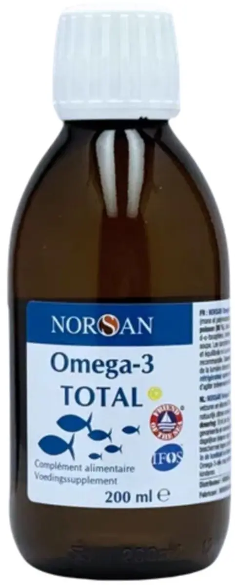 Norsan Omega-3 Visolie Citroen 200ml