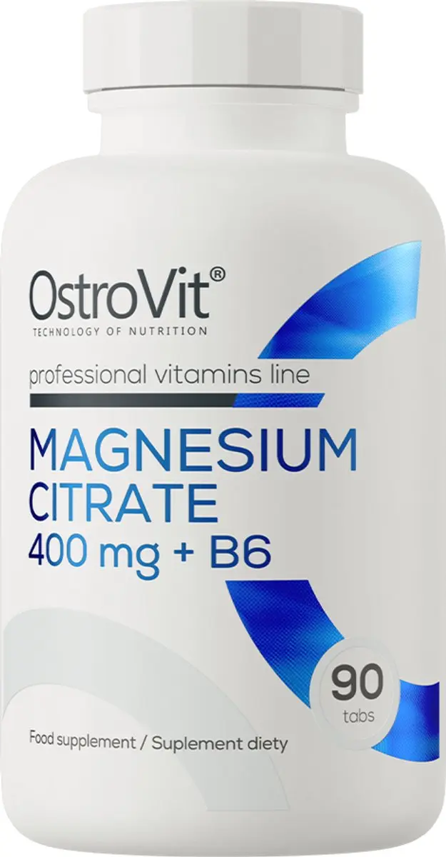 OstroVit Magnesium Citraat 400mg + B6