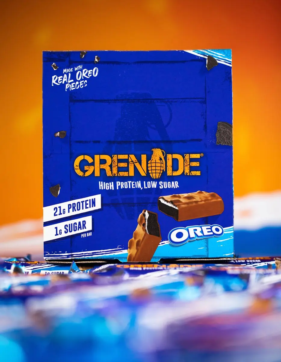 Grenade Oreo Eiwitreep - 21g Eiwit - 12x60g