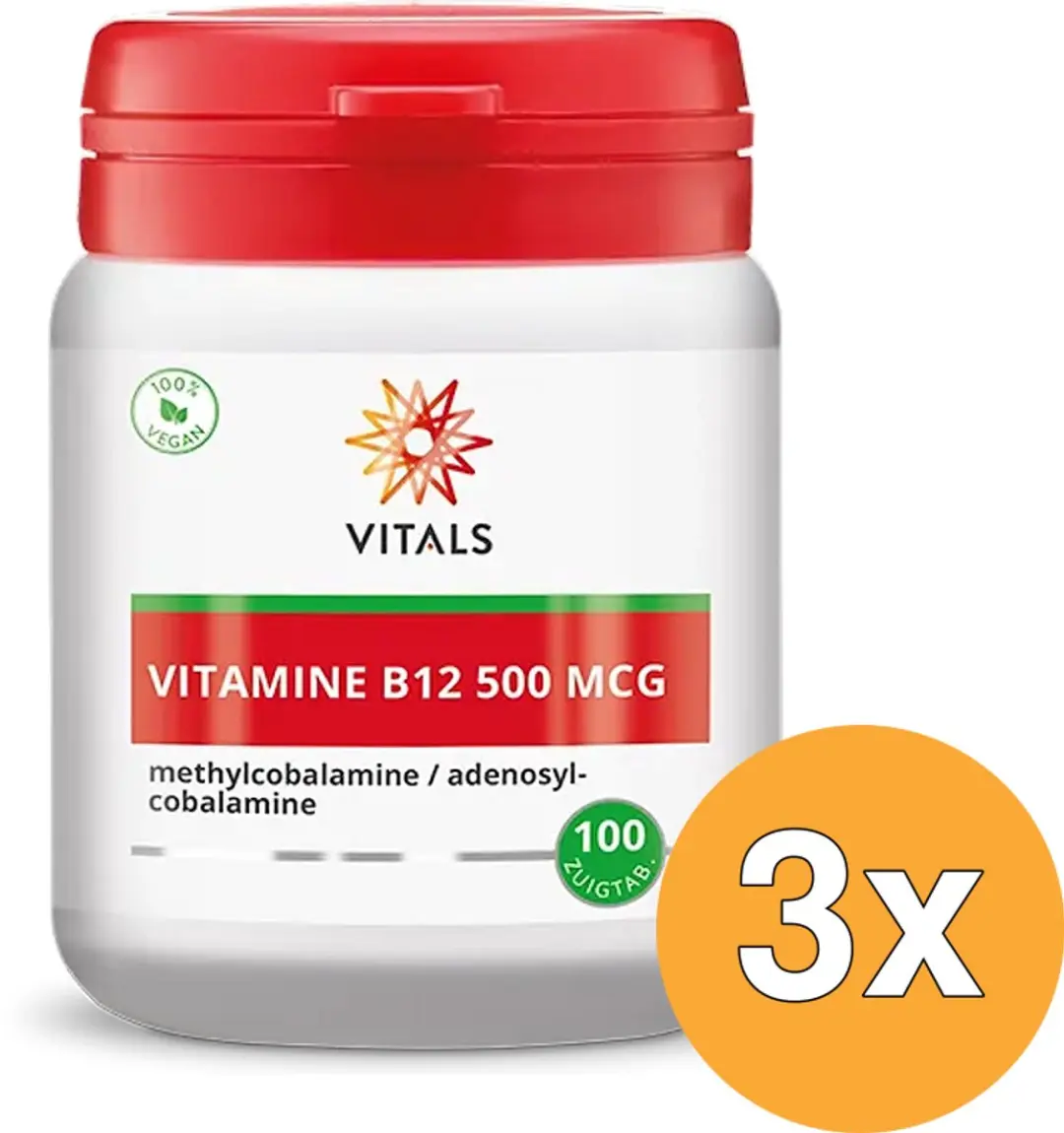 Vitals Vitamine B12 500mcg