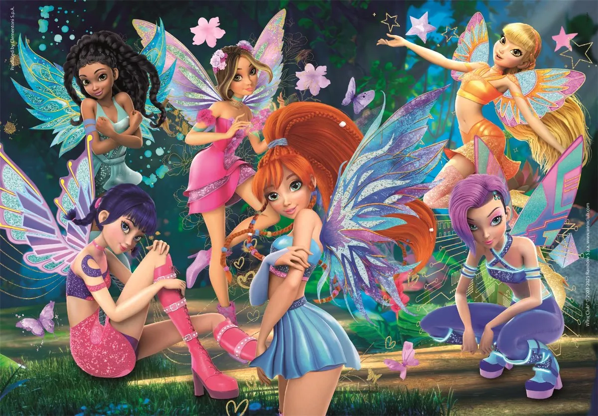 Clementoni Winx Club Puzzel 104 Stuks - Multikleur