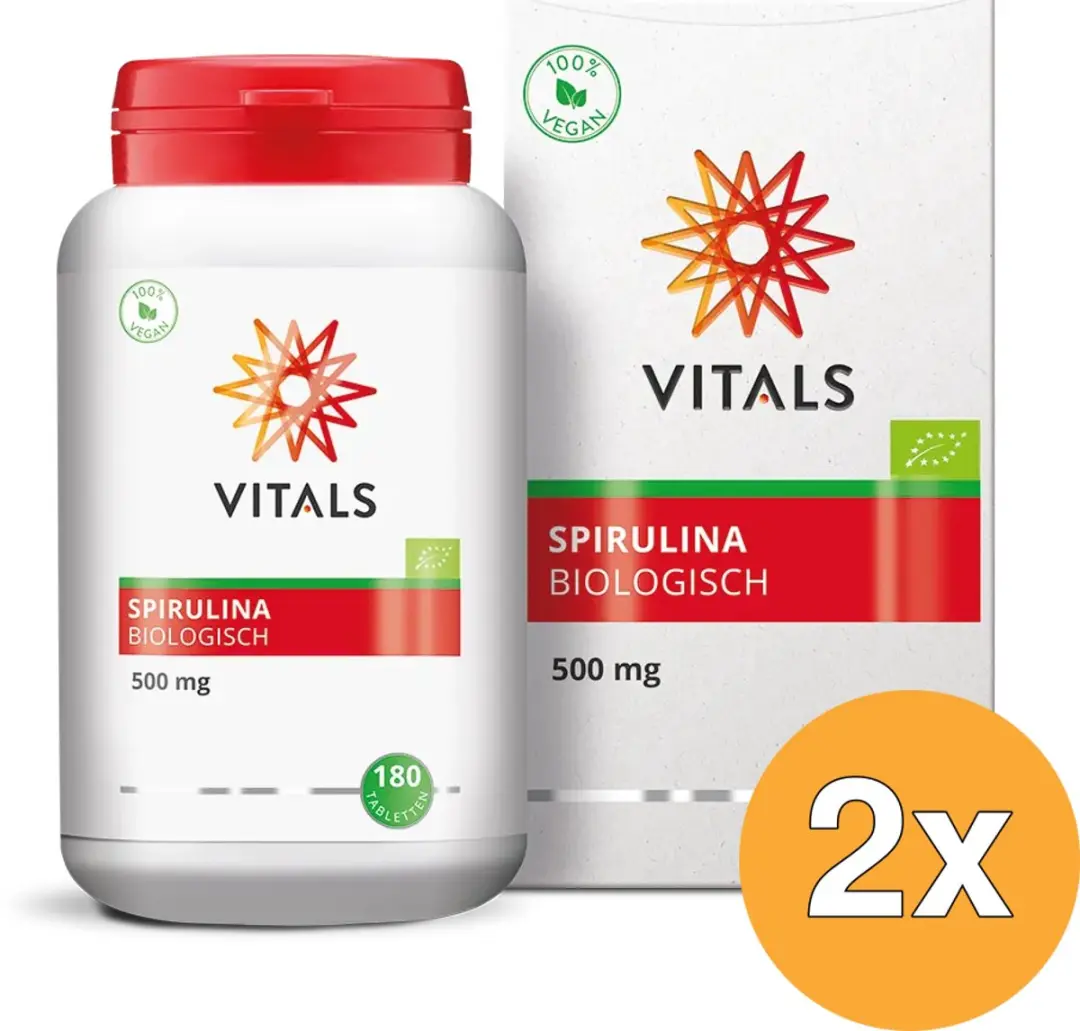 Vitals Spirulina 500mg Bio