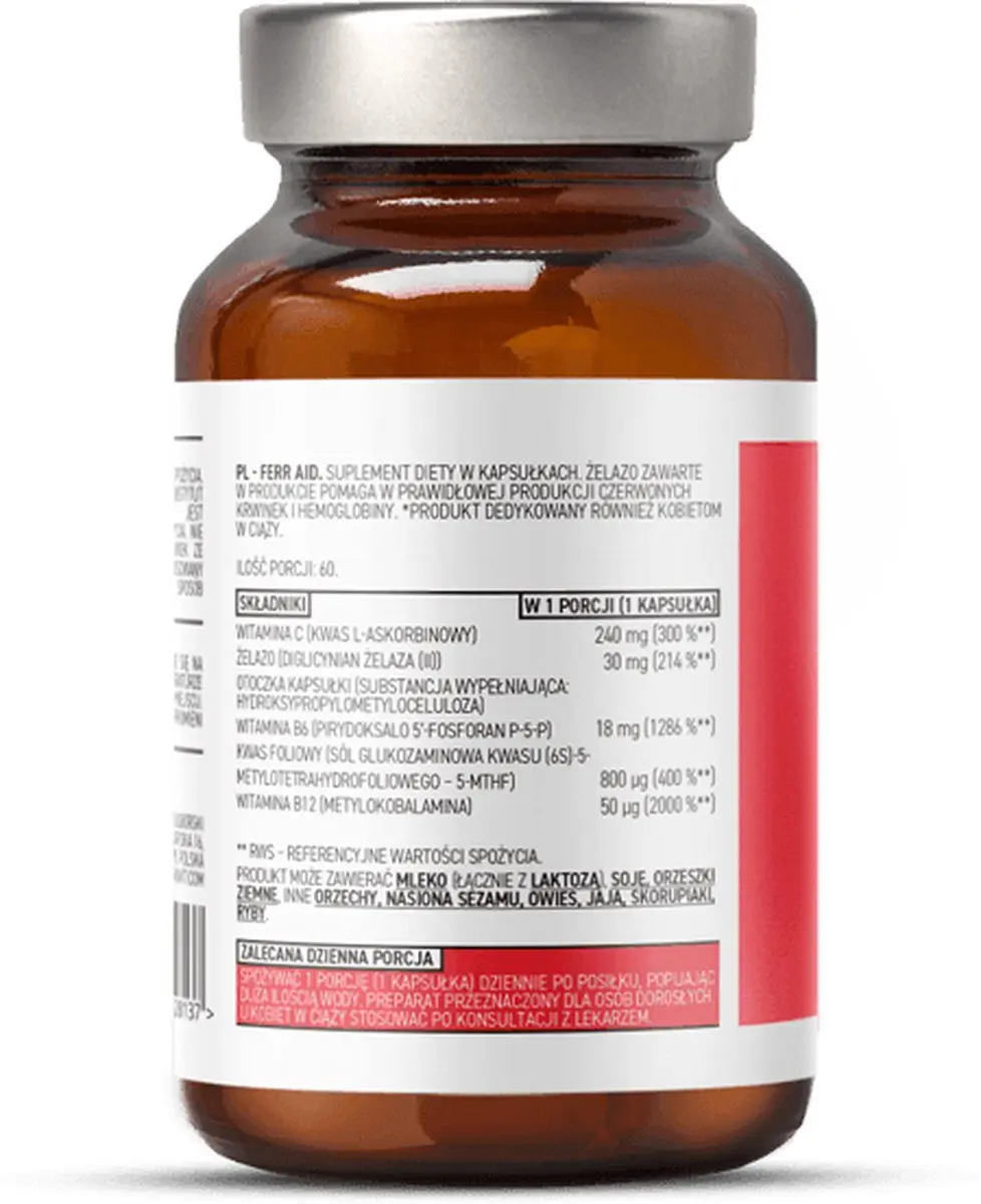 OstroVit Pharma Ferr Aid Mineralen - 60 Capsules