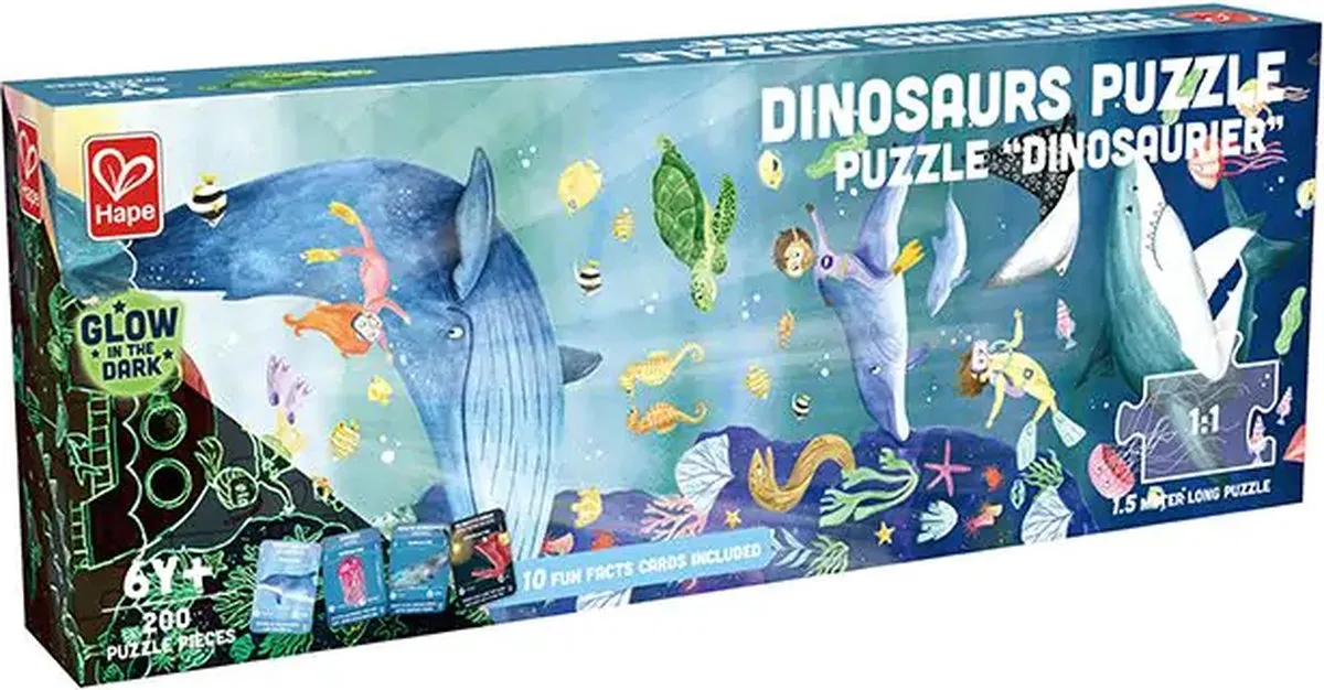 Hape Oceaanleven Puzzel 210 Stuks