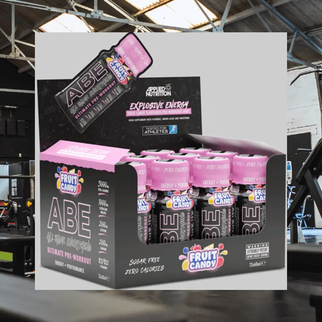 Applied Nutrition ABE Ultimate Pre-Workout Shot 12x60ml - Fruit Candy