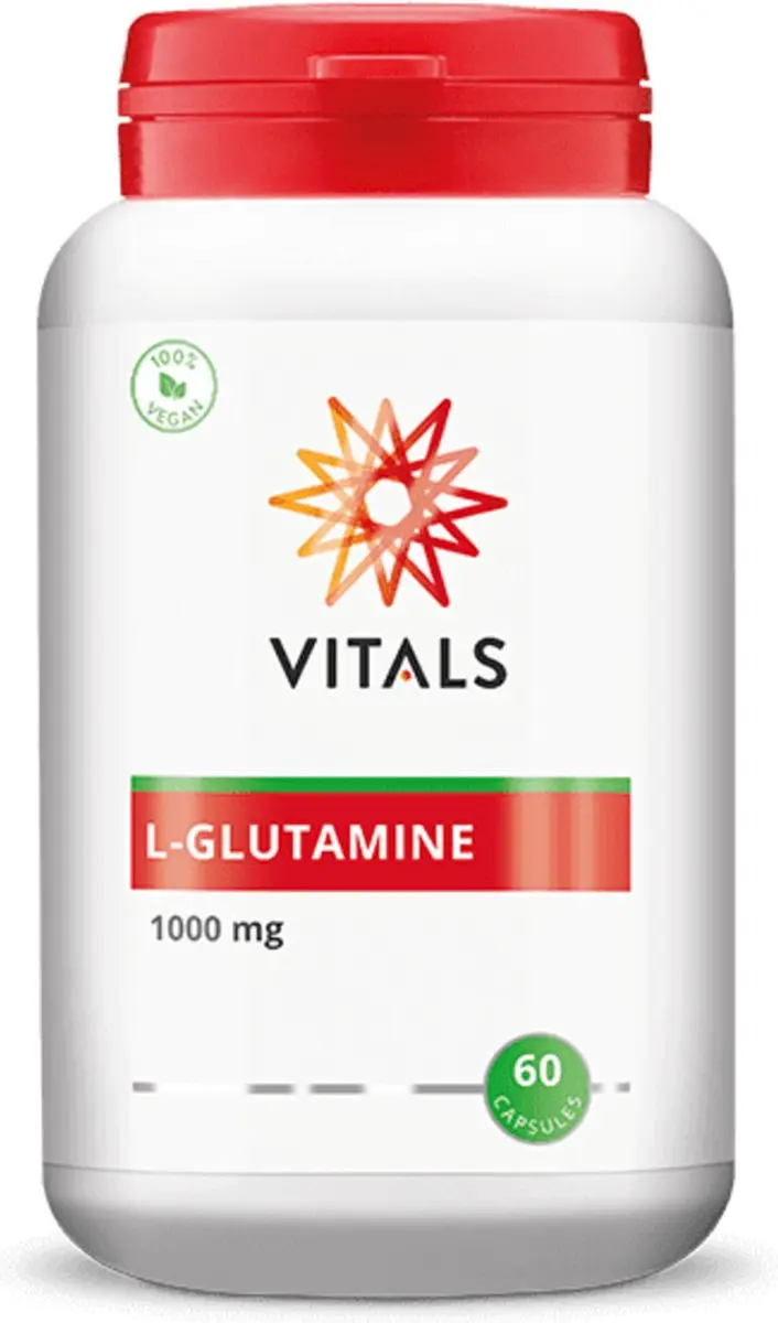 Vitals L-Glutamine 1000mg - 60 Capsules