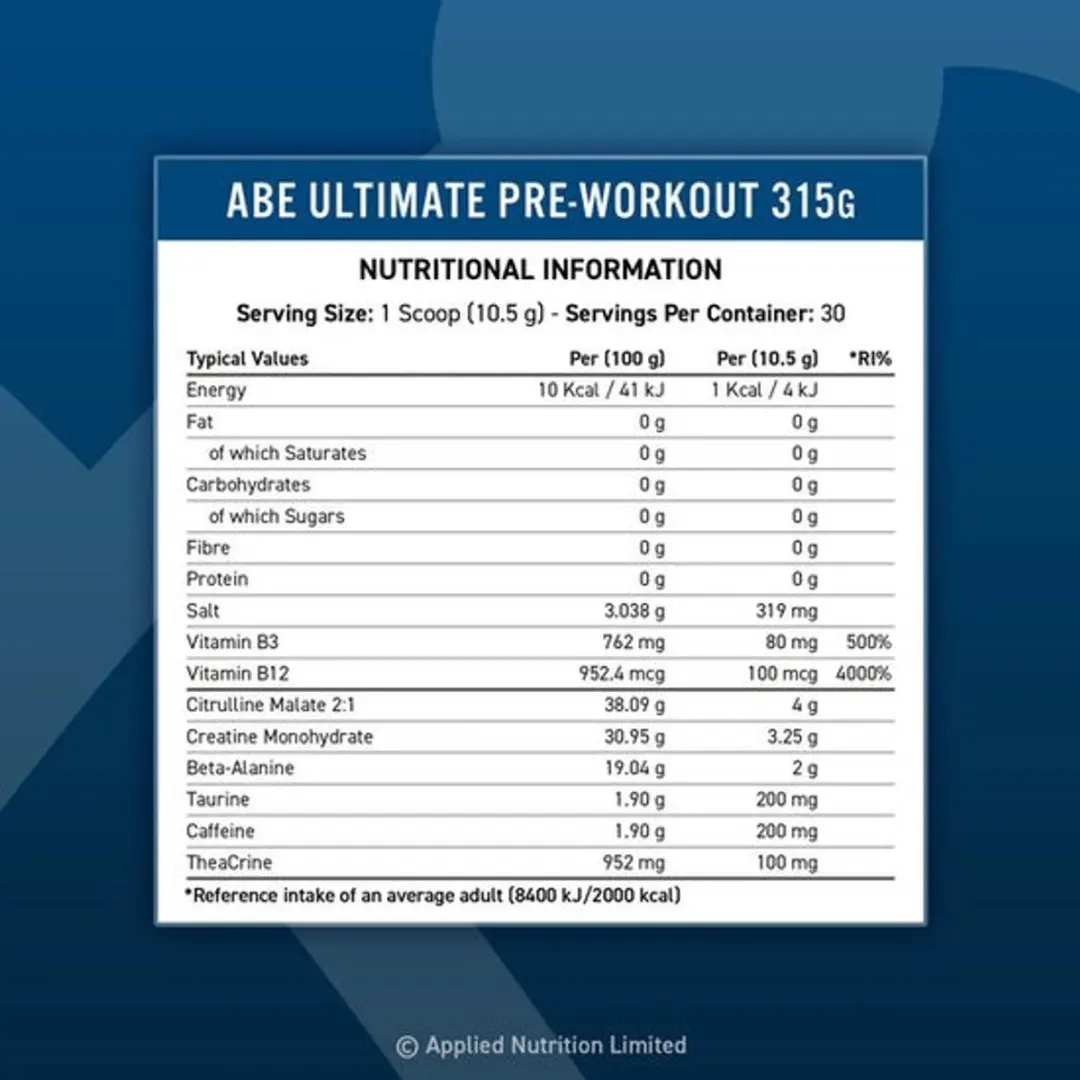 Applied Nutrition ABE Ultimate Pre-Workout Strawberry Mojito 375g