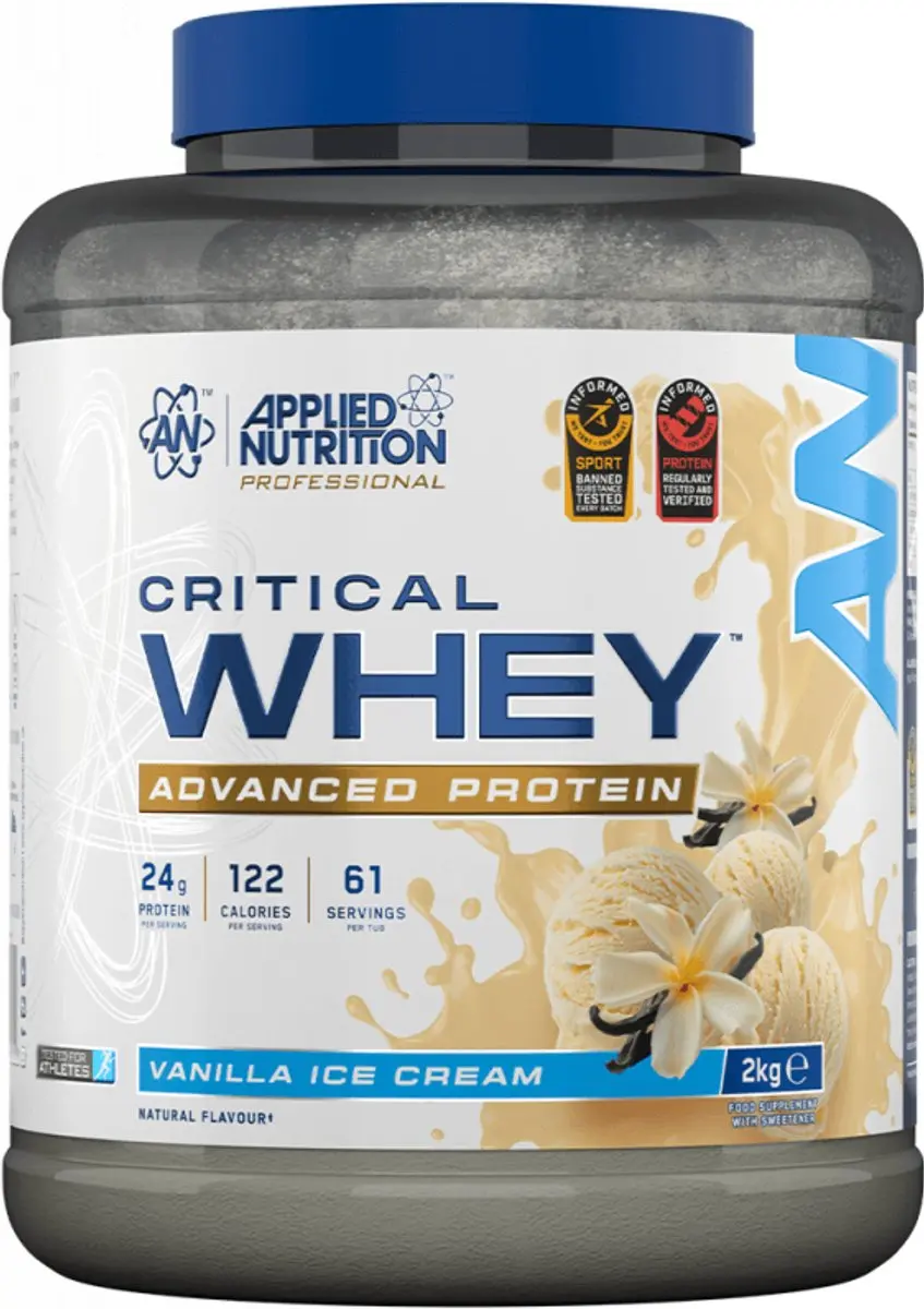 Applied Nutrition Critical Whey 2000g - Vanille IJsroom