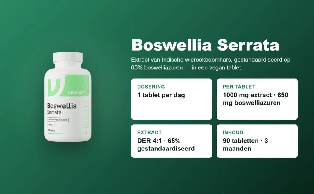 OstroVit Boswellia Serrata 90 Tabletten - Vegan