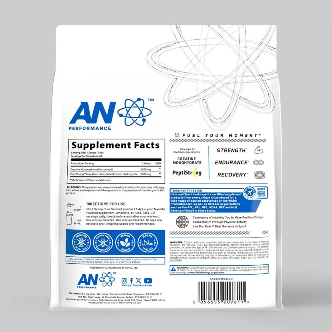 Applied Nutrition Creatine + Peptide 444g - 60 Scoops