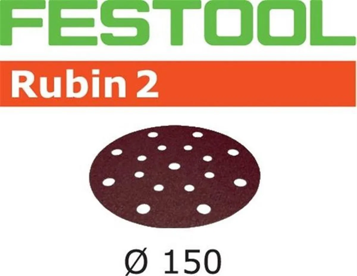 Festool 150mm Schuurschijven Korrel 180 - 50 Stuks