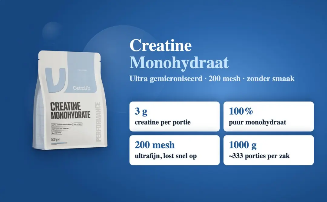 OstroVit Creatine Monohydraat 500g