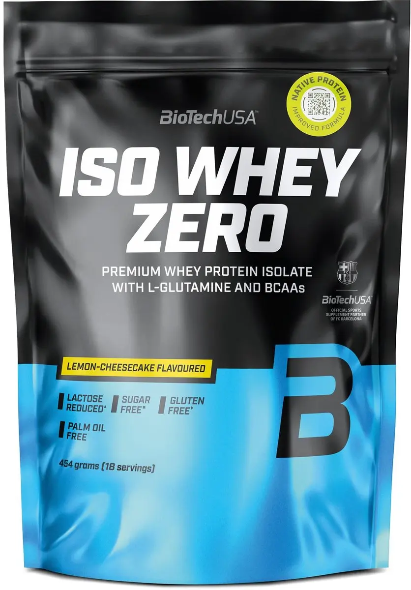 BioTechUSA Iso Whey Zero 454g Citroen Cheesecake
