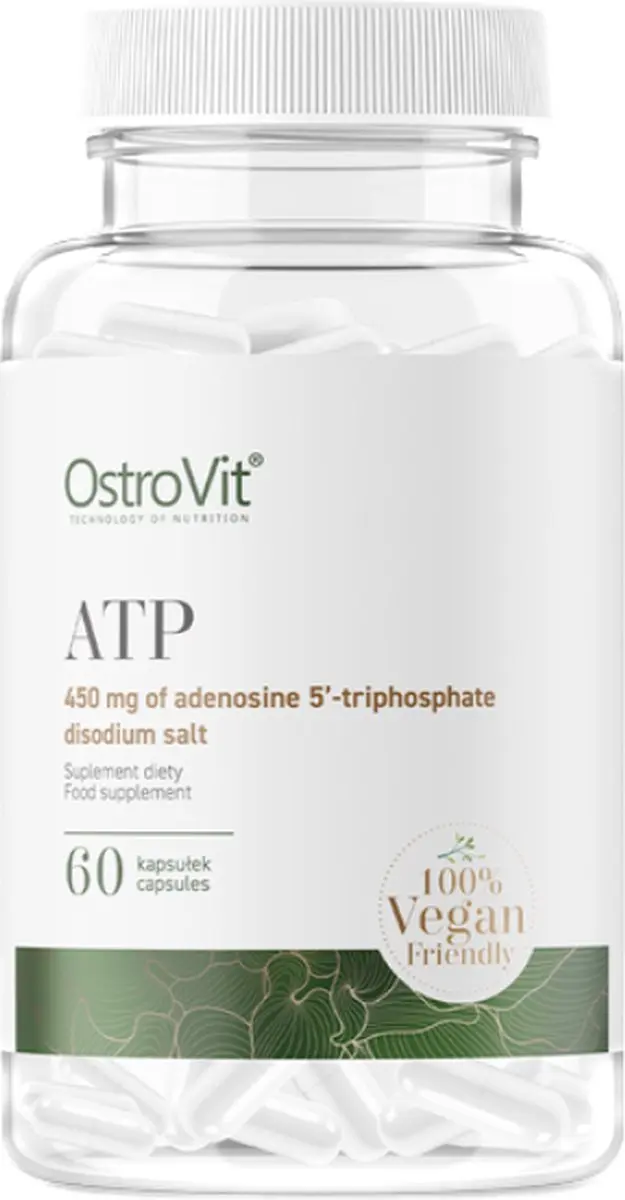 OstroVit ATP Adenosine 5’-triphosphate 60 Capsules - Vegan