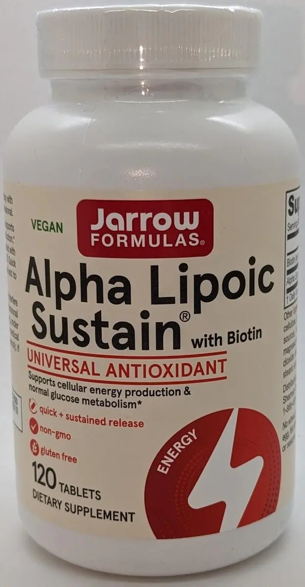 Jarrow Formulas Alpha Lipoic Sustain 300mg - 120 tabletten