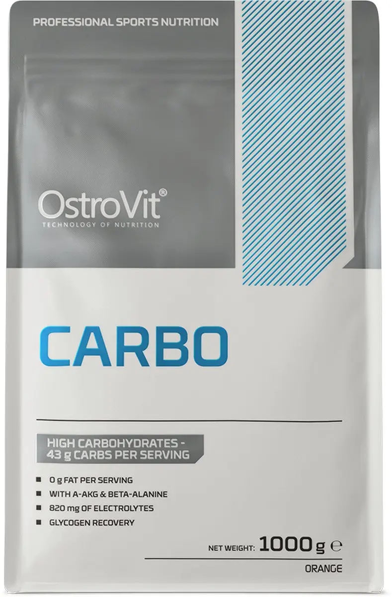 OstroVit Carbo 3000g - Sinaasappel