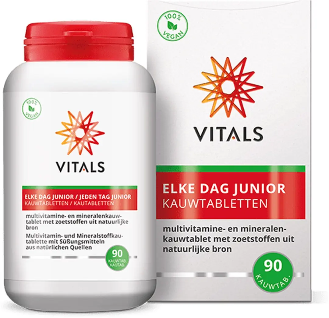 Vitals Elke Dag Junior Kauwtabletten