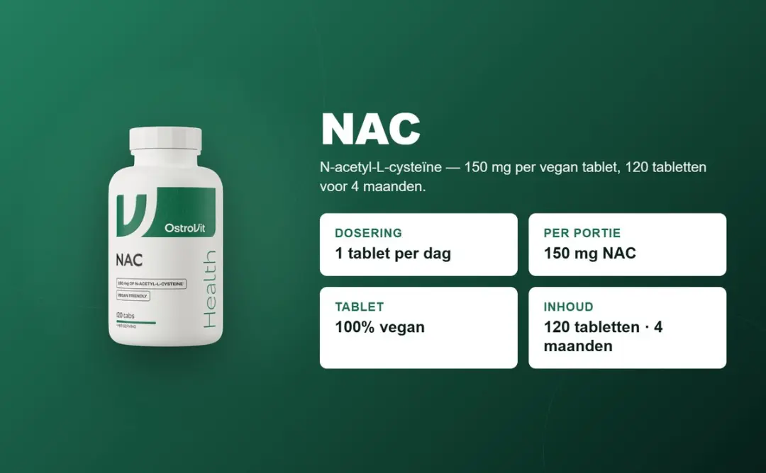 OstroVit NAC 120 VEGE Tablets - 57g