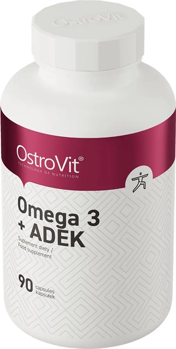 OstroVit Omega 3 ADEK 90 Capsules - 125g