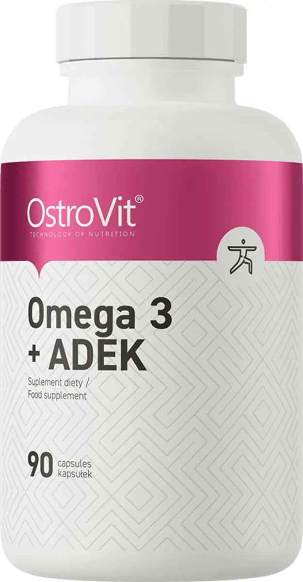 OstroVit Omega 3 ADEK 90 Capsules