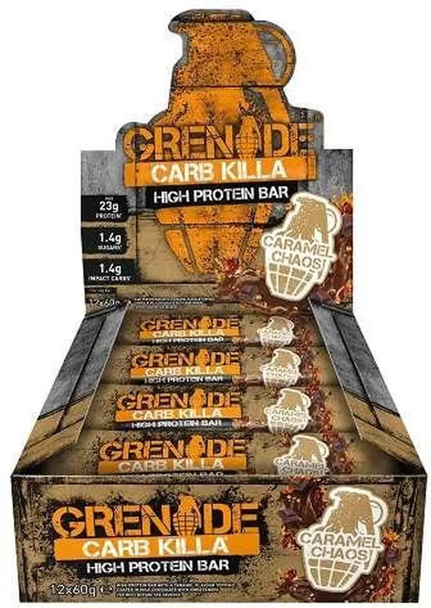 Grenade Protein Bar Choco Chip Cookie Dough - 12x60g