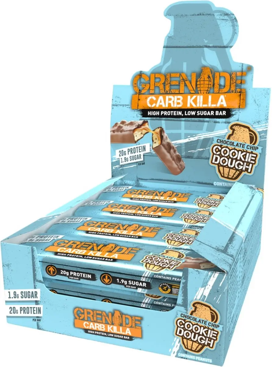 Grenade Protein Bar Choco Chip Cookie Dough
