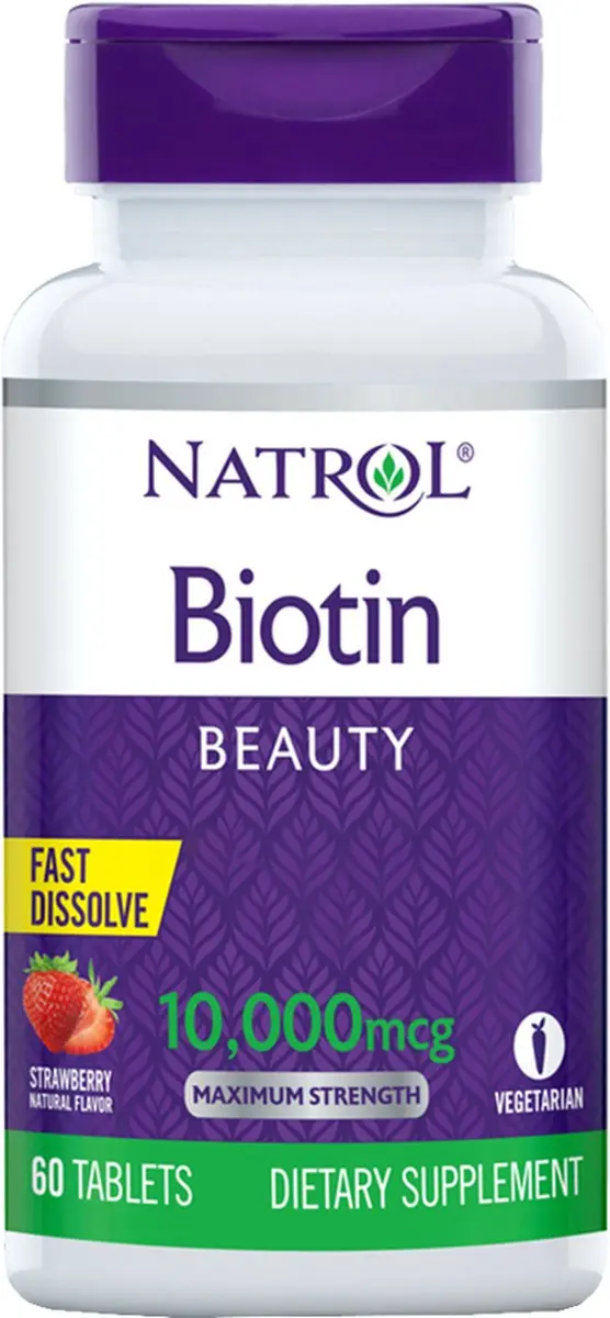Natrol Biotine 10000mcg Haar Vitamines 60 Caps