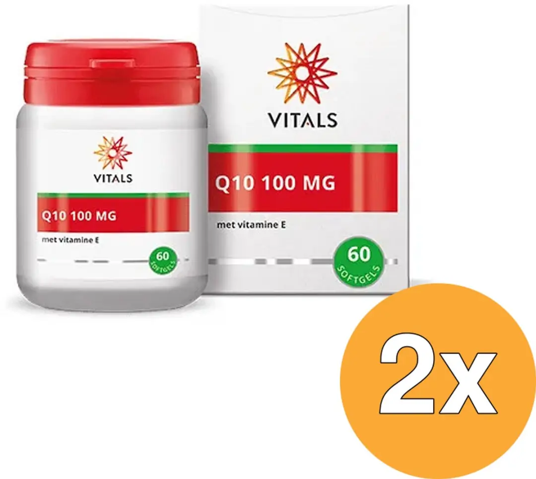 2x Vitals Q10 100 mg (60 capsules)