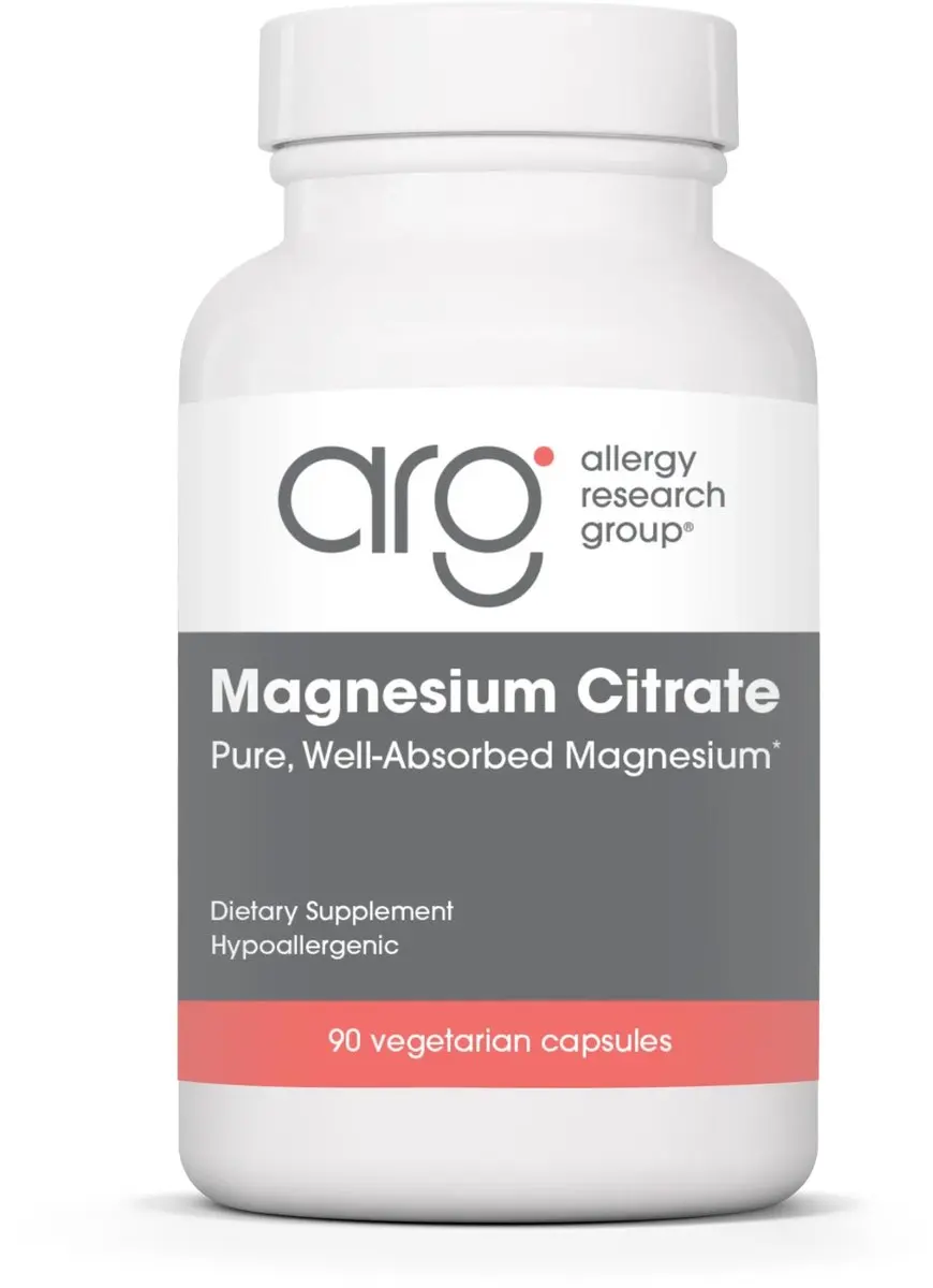 Allergy Research Group Magnesiumcitraat 90 Capsules