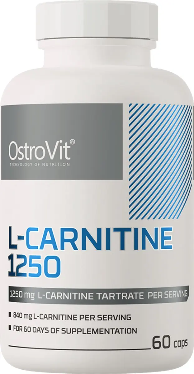 OstroVit L-Carnitine 1250mg 60 Capsules