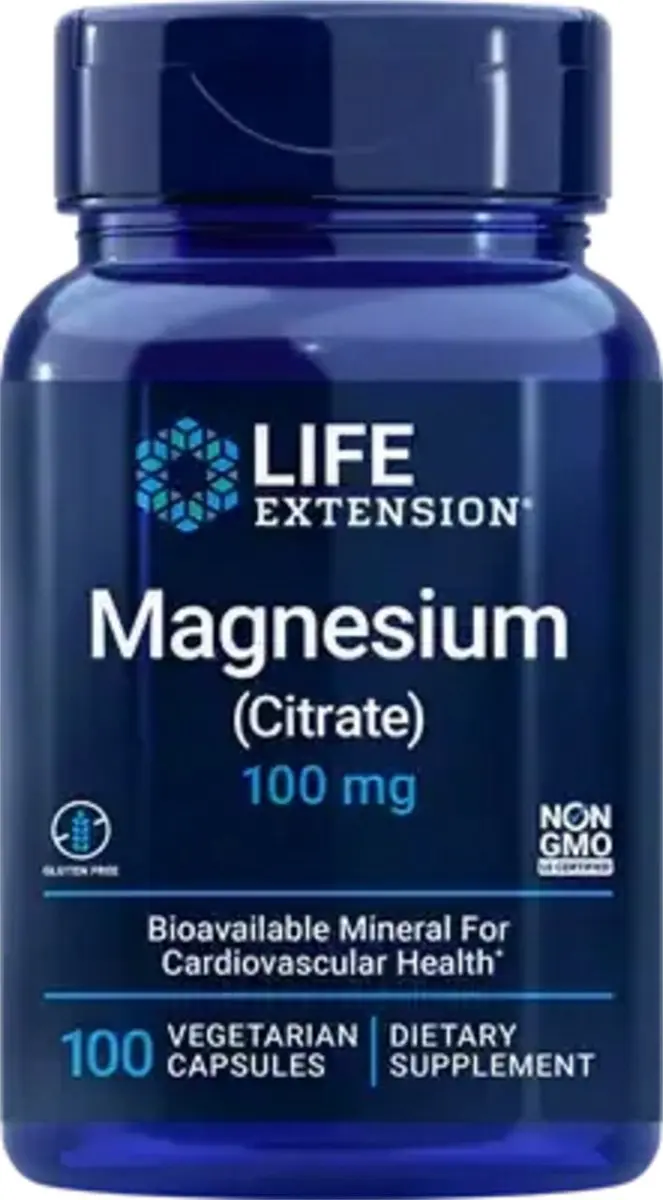 Life Extension Magnesium Citraat 100mg