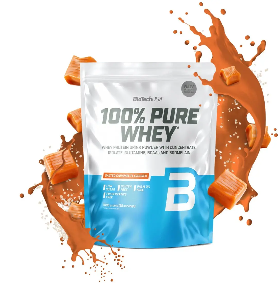 BioTechUSA 100% Pure Whey Eiwitpoeder 1kg