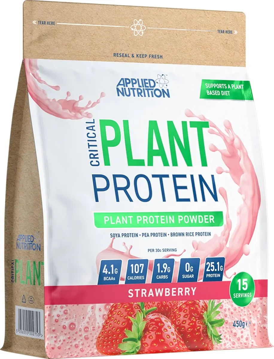 Applied Nutrition Critical Plant Eiwit 450g - Chocolade - Vegan