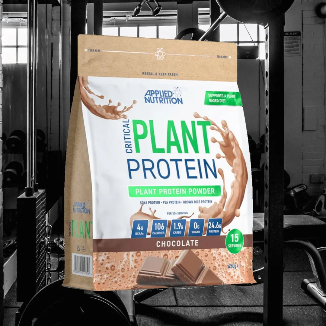 Applied Nutrition Critical Plant Eiwit 450g - Chocolade - Vegan