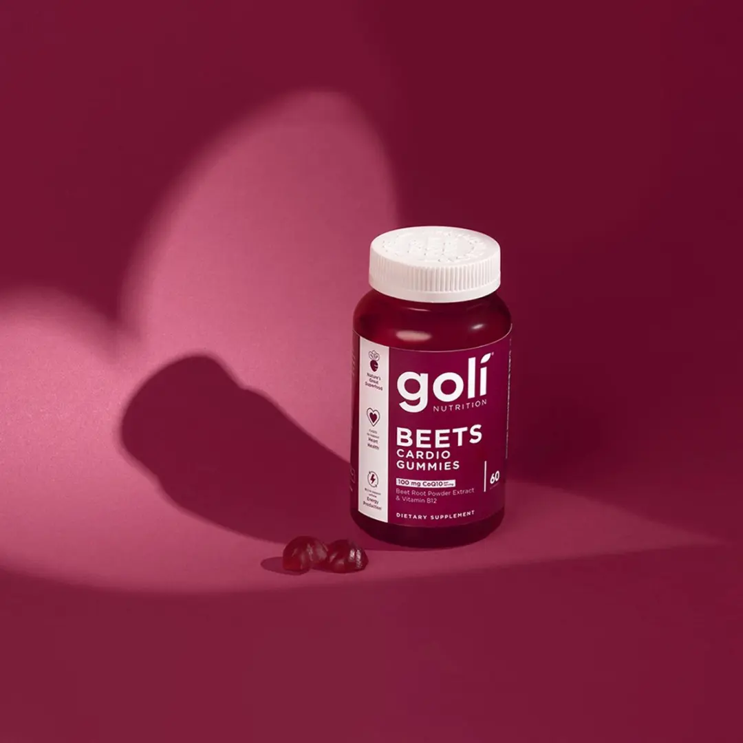 Goli Nutrition Beets Cardio Gummies - 60 Stuks