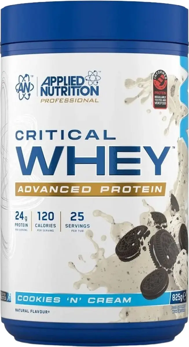 Applied Nutrition Critical Whey Cookies & Cream 825g