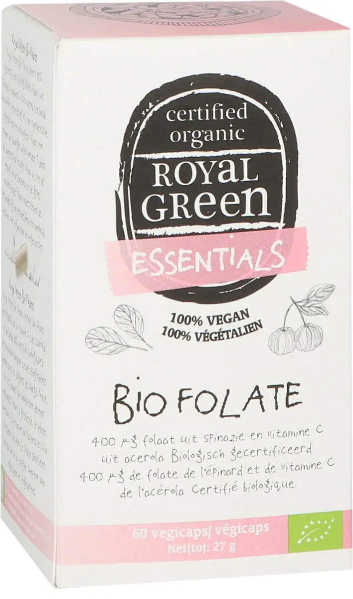 Royal Green Folate Bio 60 Capsules