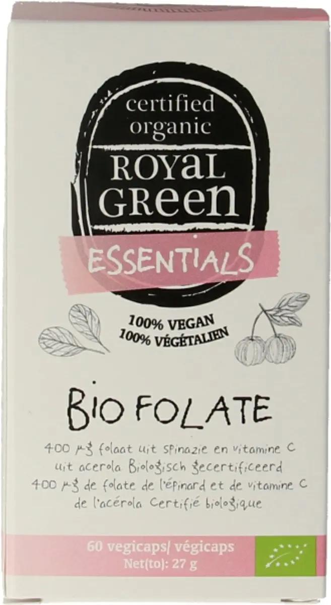 Royal Green Folate Bio 60 Capsules