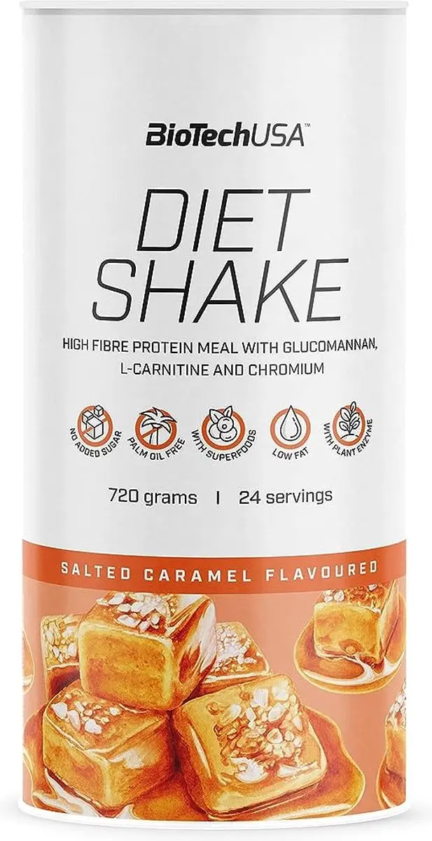 BioTechUSA Diet Shake Salted Caramel 720g