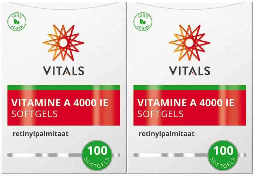 Vitals Vitamine A Retinylpalmitaat 4000IE