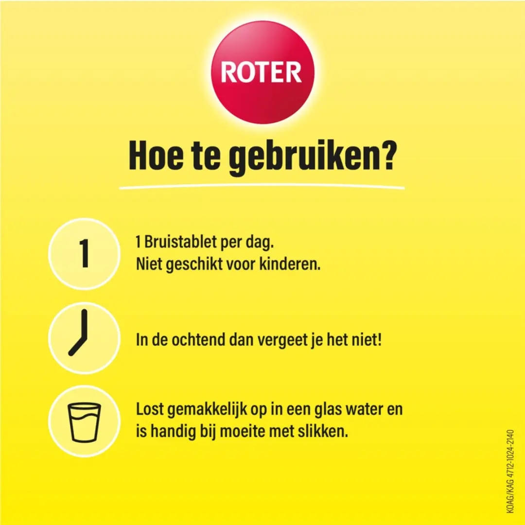 Roter Vitamine C Bruis 1000mg Citroen - 160 Stuks