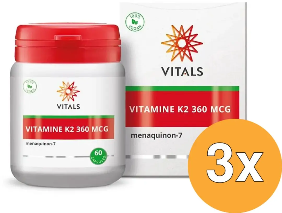 Vitals Vitamine K2 360Mcg