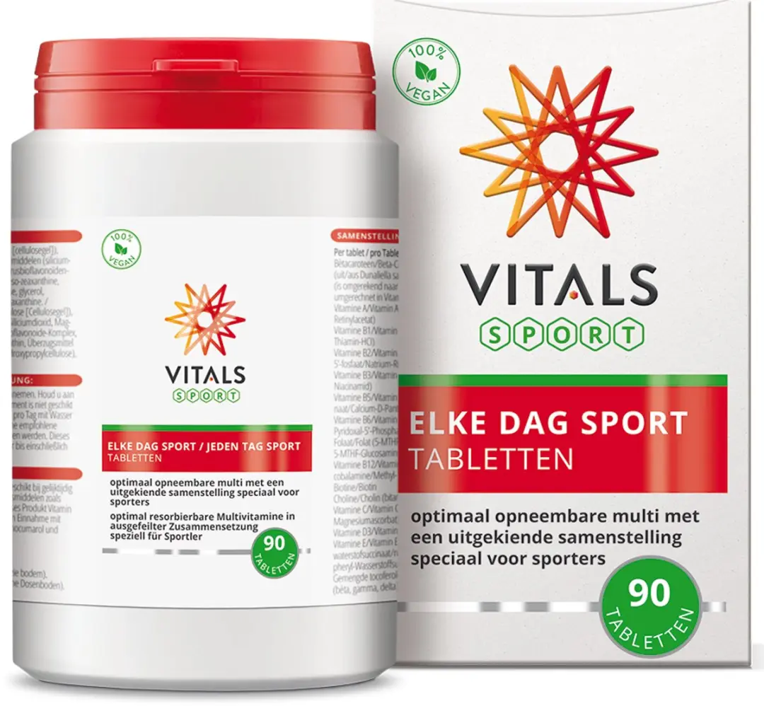 Vitals Elke Dag Sport Multivitamine 90 tabletten
