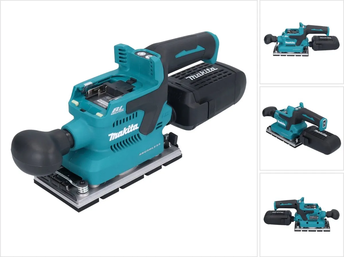 Makita DBO381ZU Vlakschuurmachine - 4000 r/min