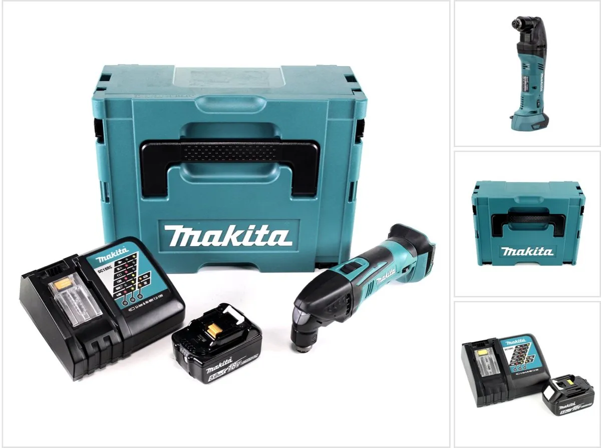 Makita DTM50RT1J Multifunctioneel Gereedschap 18V