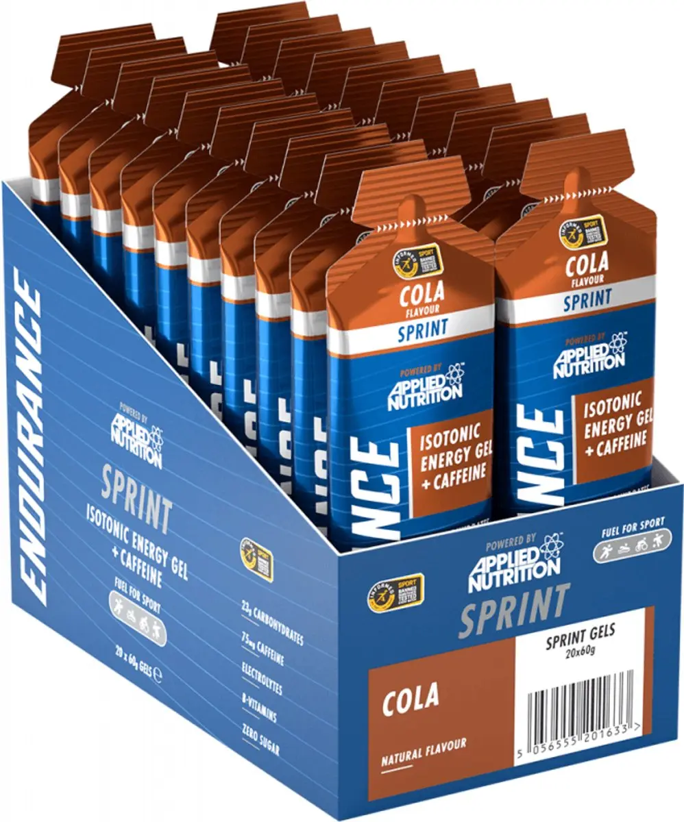 Applied Nutrition Endurance Sprint Gel 20x60ml - Cola
