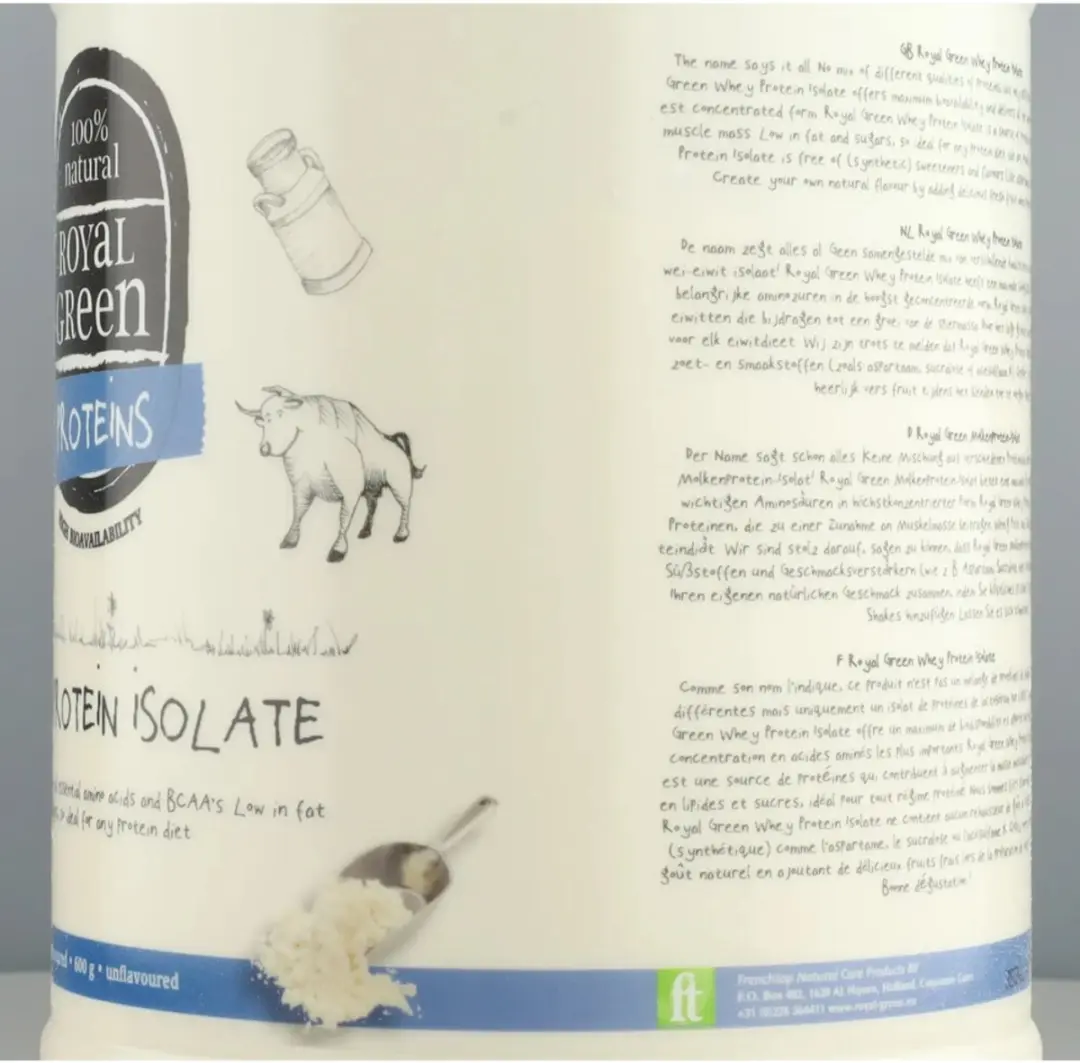 Royal Green 100% Protein Isolate 600g