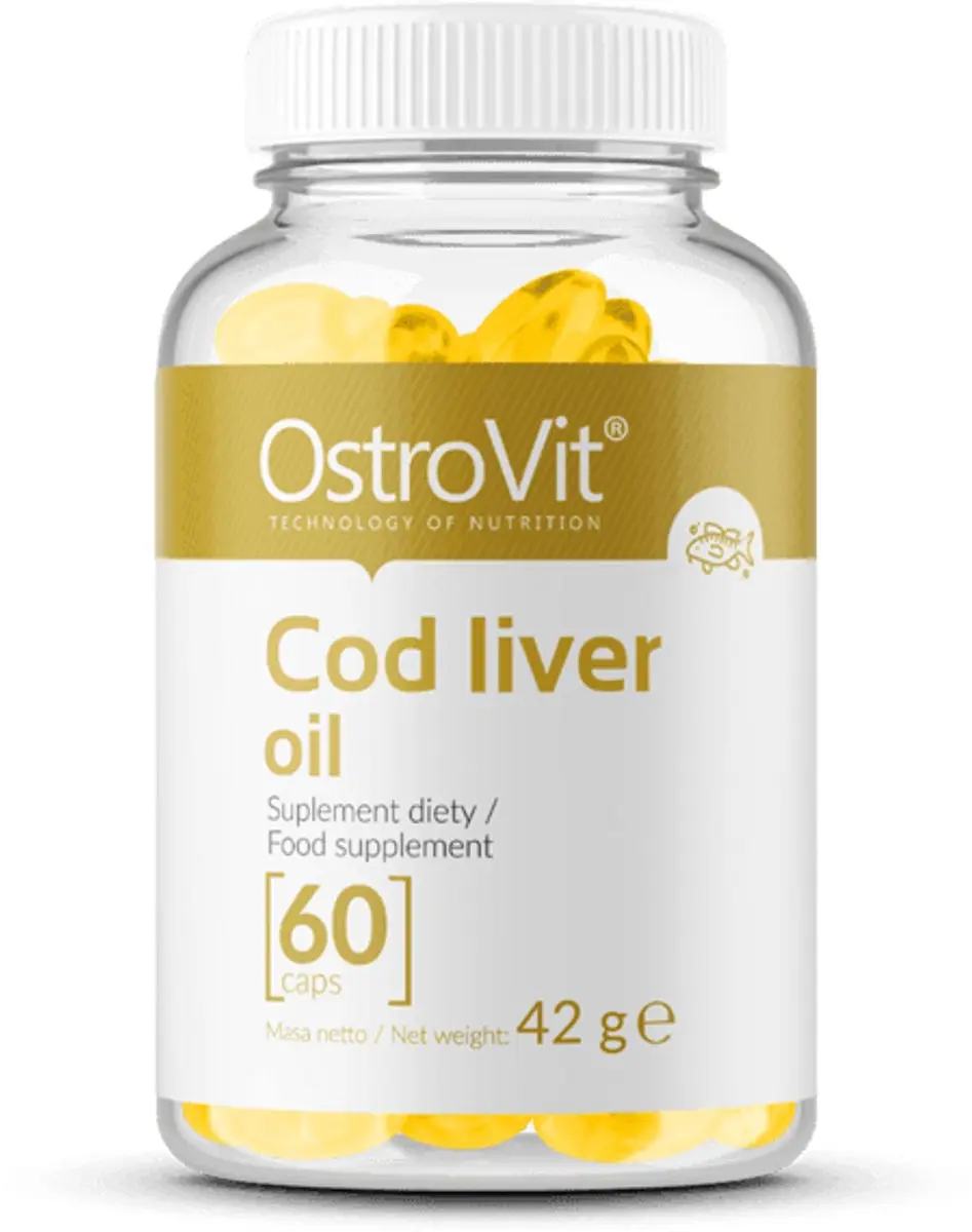 OstroVit Levertraan Capsules 60 Stuks